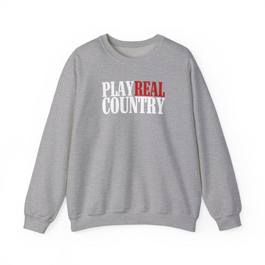 Play Real Country Crewneck Sweatshirt