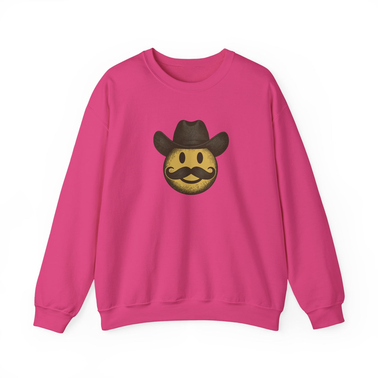 Cowboy Emoji Crewneck Sweatshirt