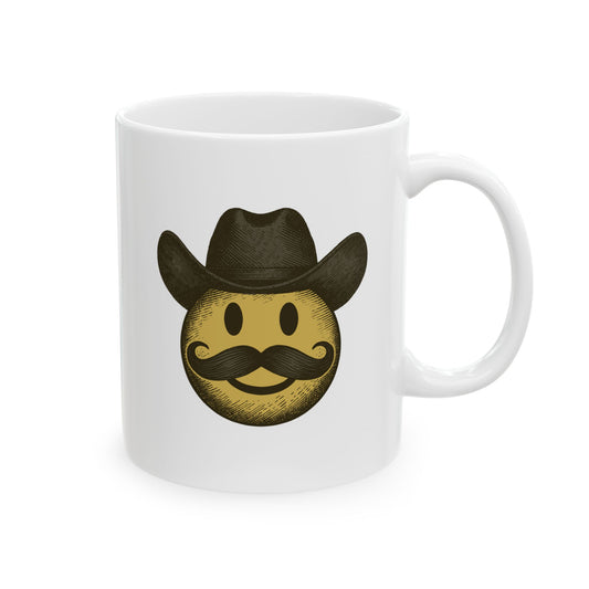 Cowboy Emoji Mug (11oz, 15oz)