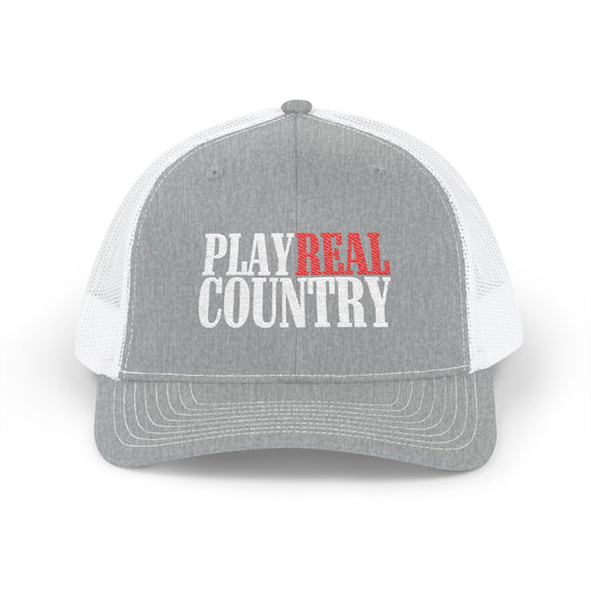 Play Real Country Snapback Trucker Cap