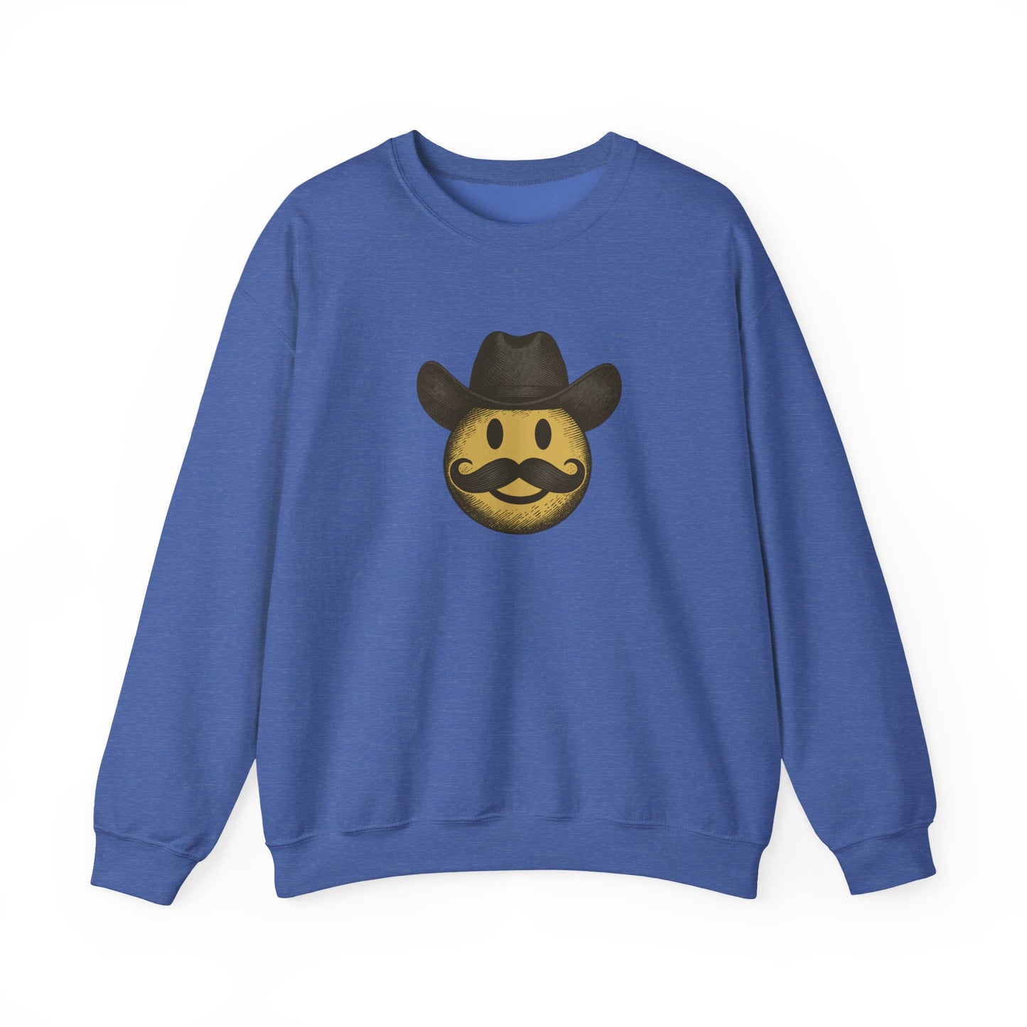 Cowboy Emoji Crewneck Sweatshirt