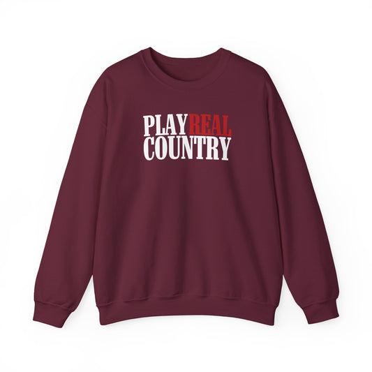 Play Real Country Crewneck Sweatshirt