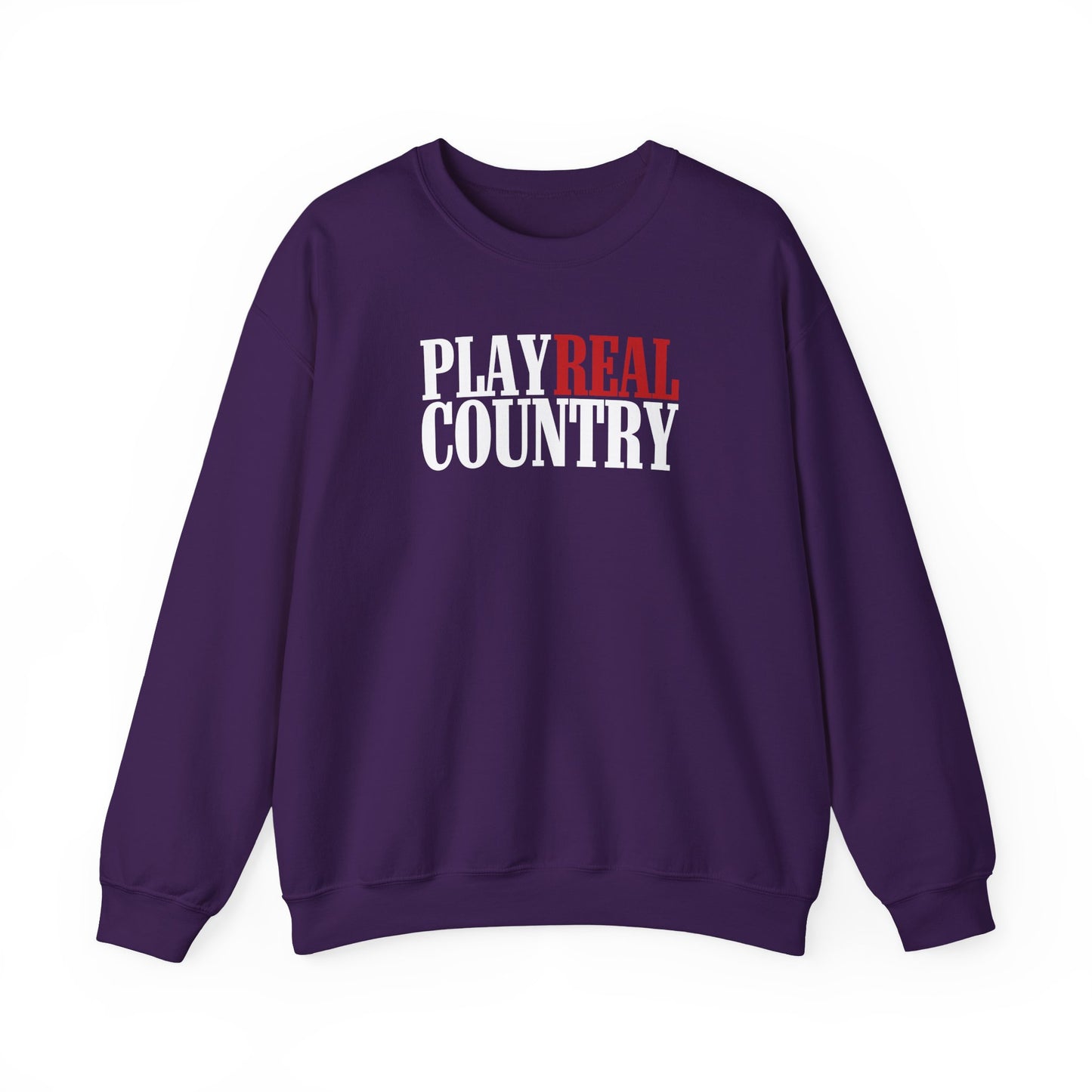 Play Real Country Crewneck Sweatshirt