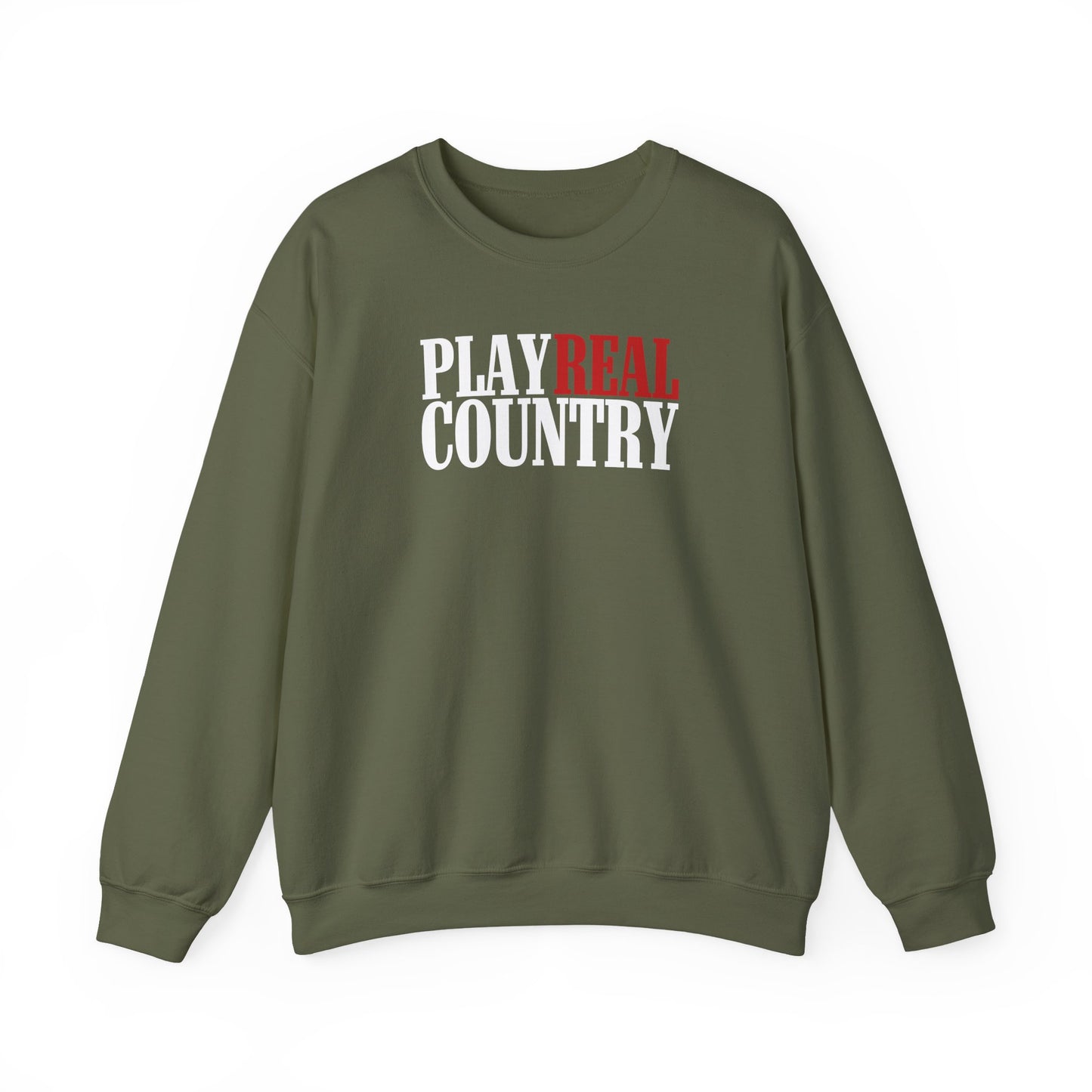 Play Real Country Crewneck Sweatshirt