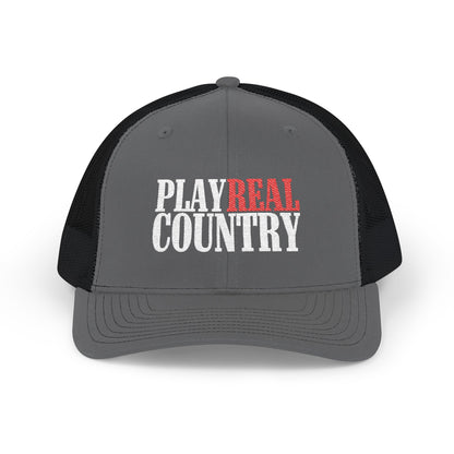 Play Real Country Snapback Trucker Cap
