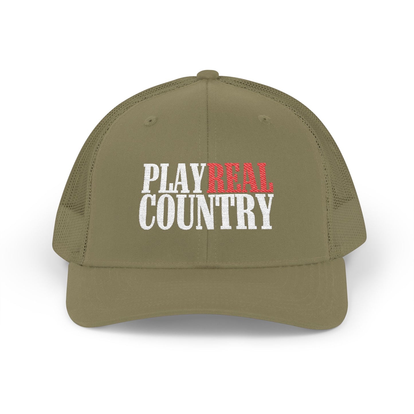 Play Real Country Snapback Trucker Cap