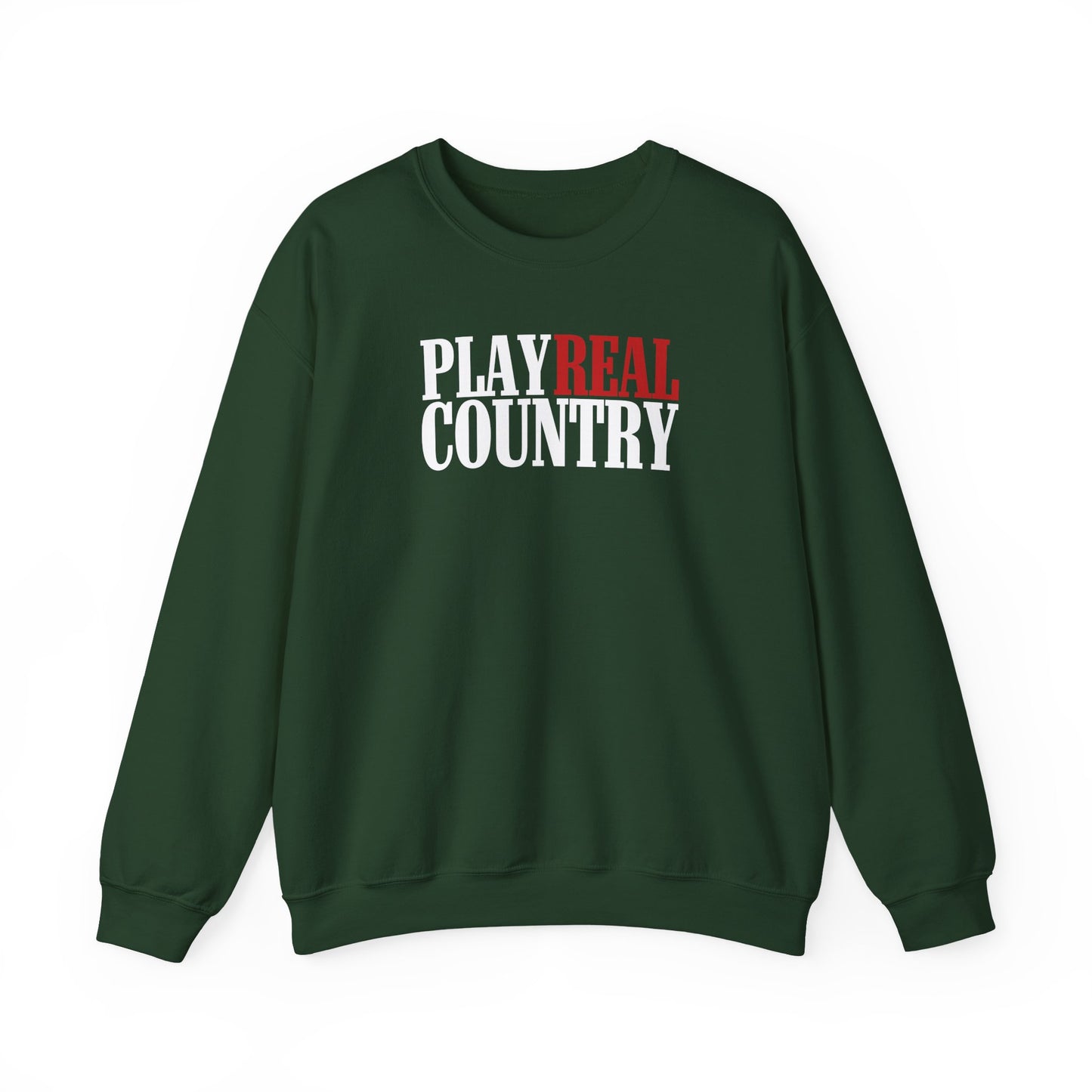 Play Real Country Crewneck Sweatshirt