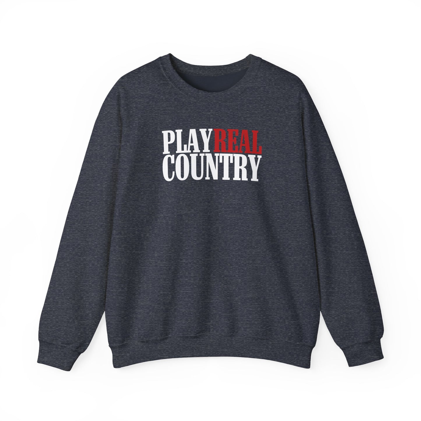 Play Real Country Crewneck Sweatshirt
