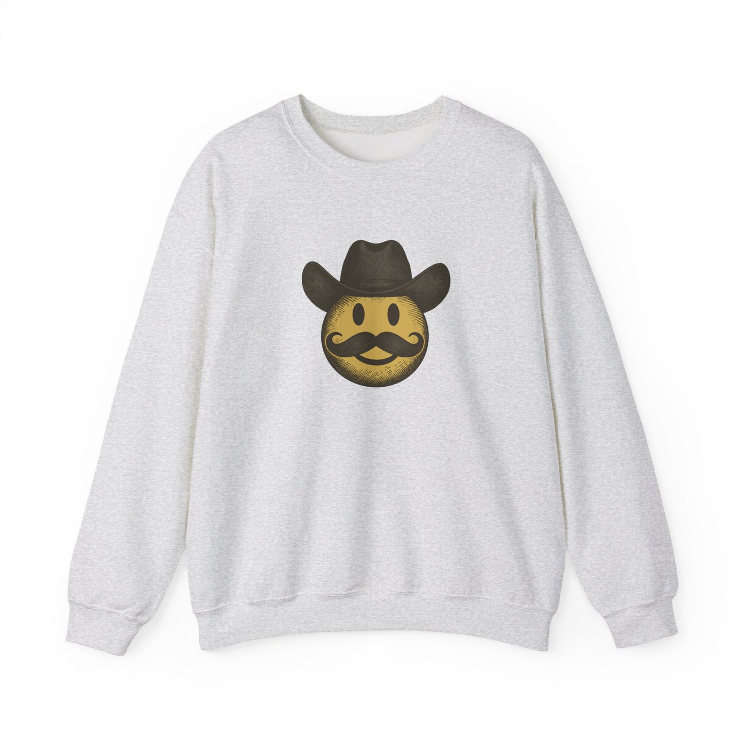 Cowboy Emoji Crewneck Sweatshirt