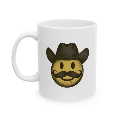 Cowboy Emoji Mug (11oz, 15oz)