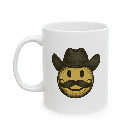 Cowboy Emoji Mug (11oz, 15oz)