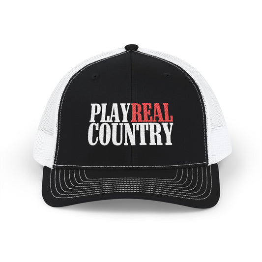 Play Real Country Snapback Trucker Cap
