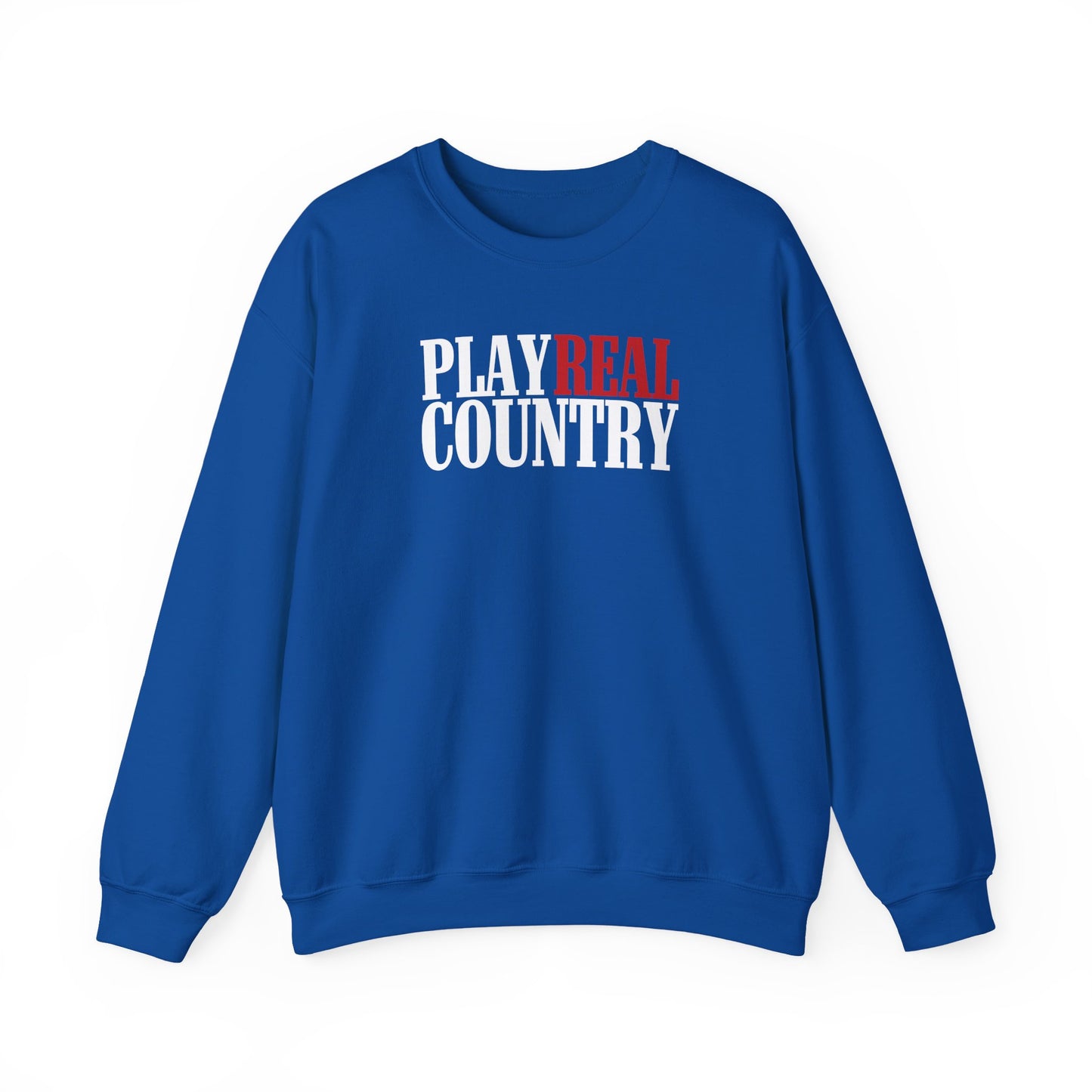 Play Real Country Crewneck Sweatshirt