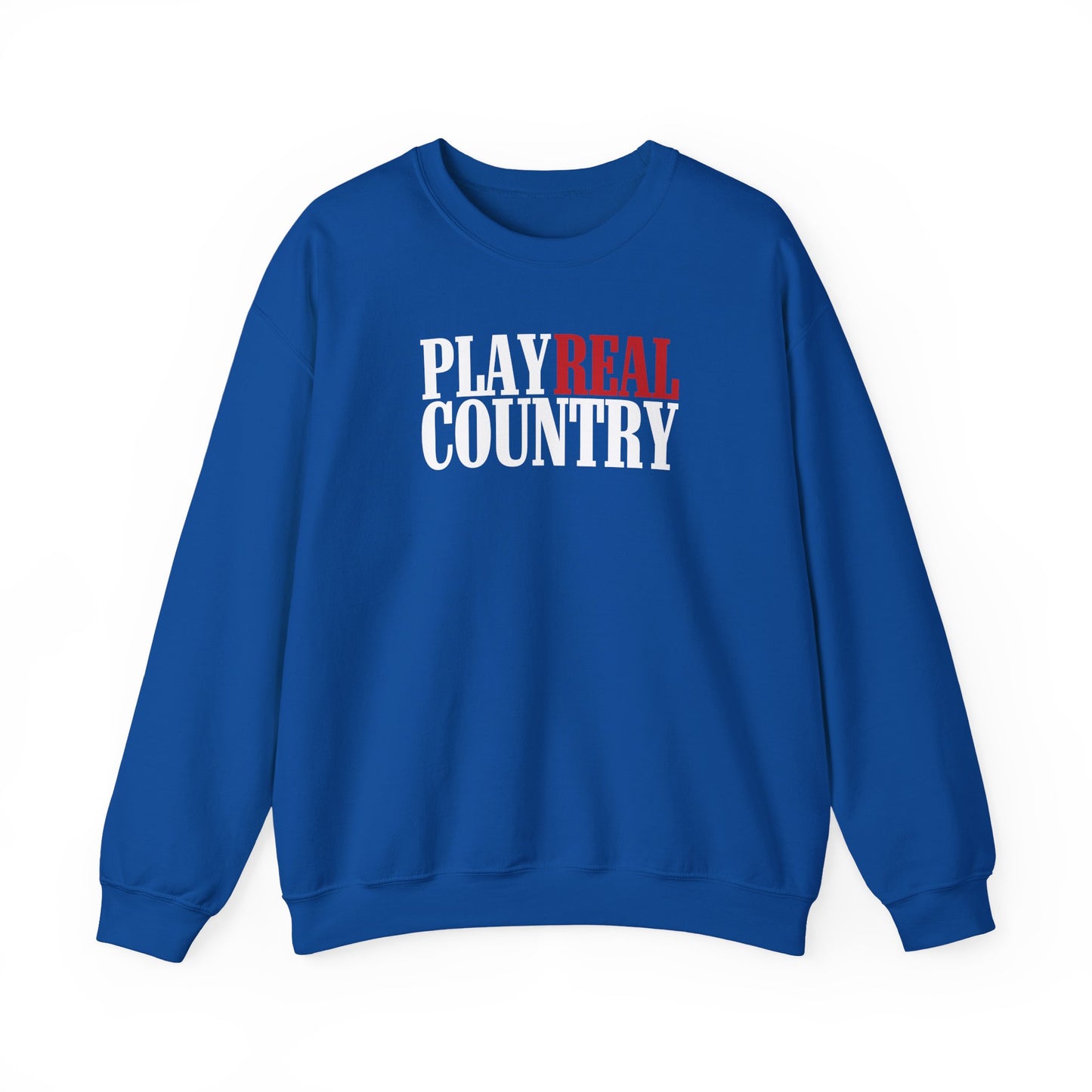 Play Real Country Crewneck Sweatshirt
