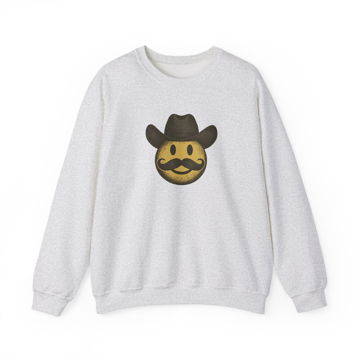 Cowboy Emoji Crewneck Sweatshirt