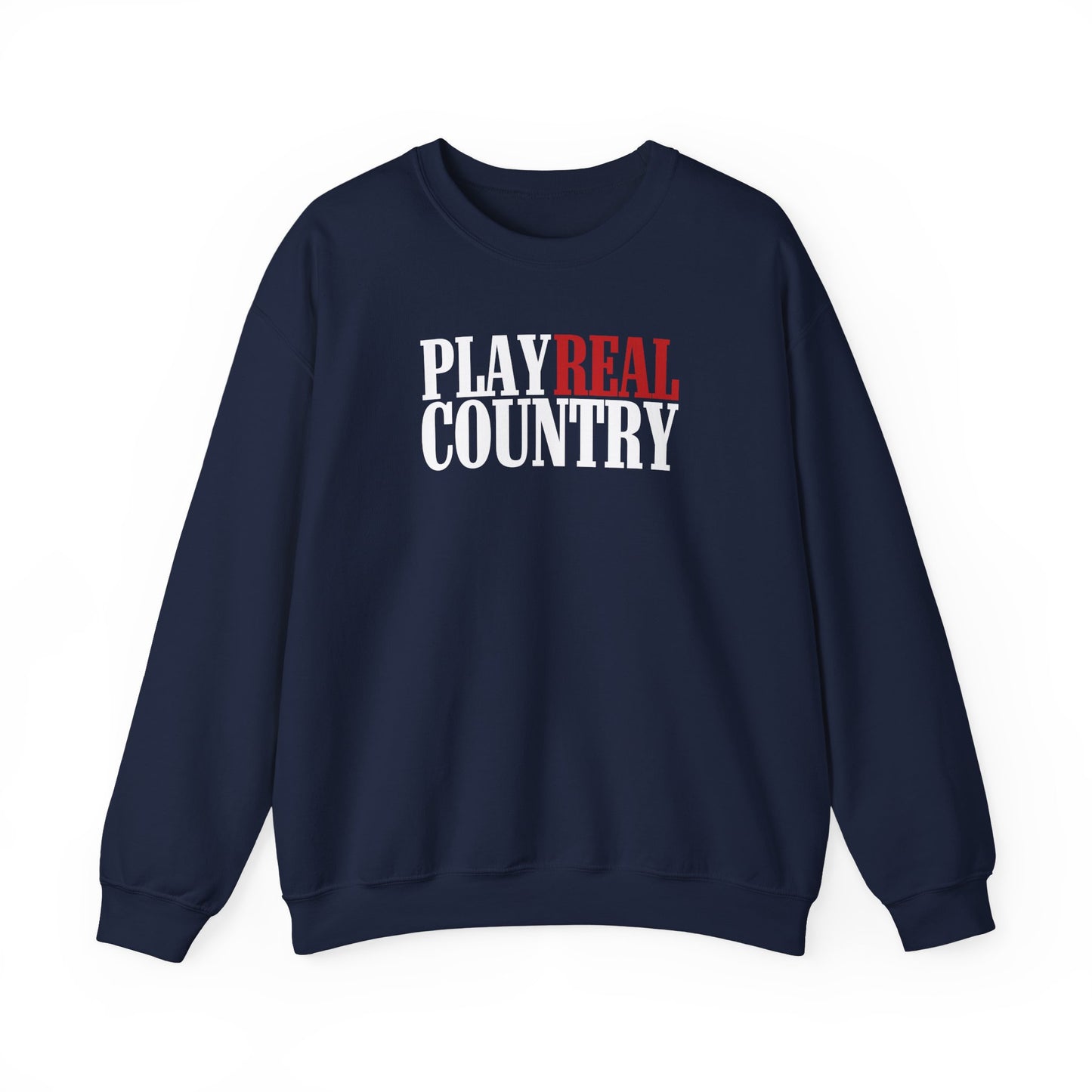 Play Real Country Crewneck Sweatshirt