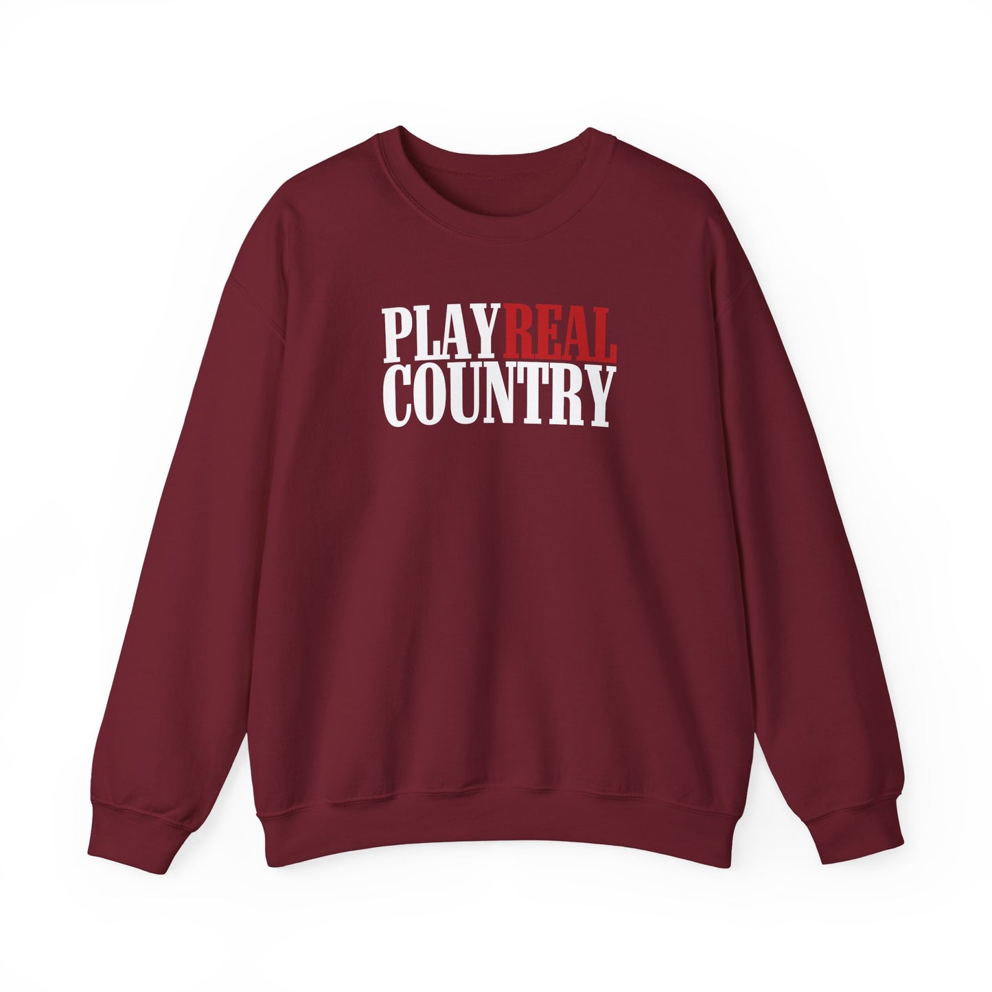 Play Real Country Crewneck Sweatshirt