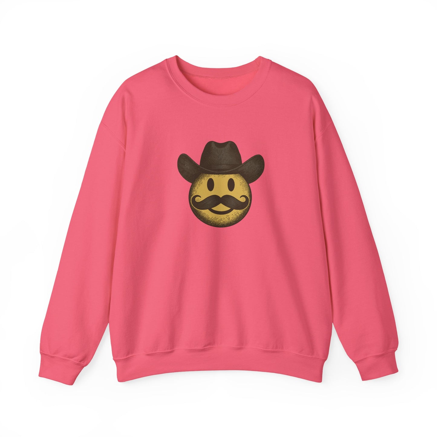 Cowboy Emoji Crewneck Sweatshirt