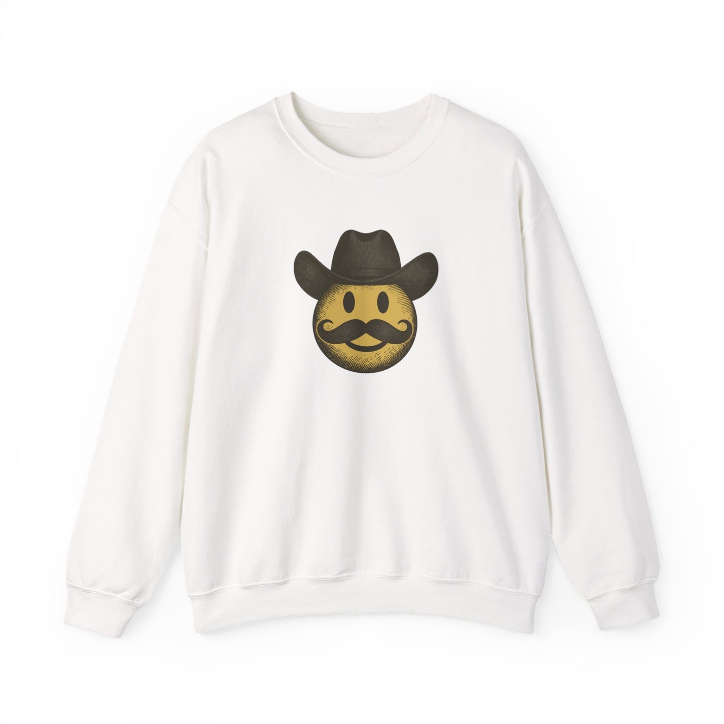 Cowboy Emoji Crewneck Sweatshirt